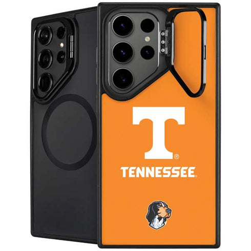 University of Tennessee-Knoxville T Logo on Orange Galaxy Cases
